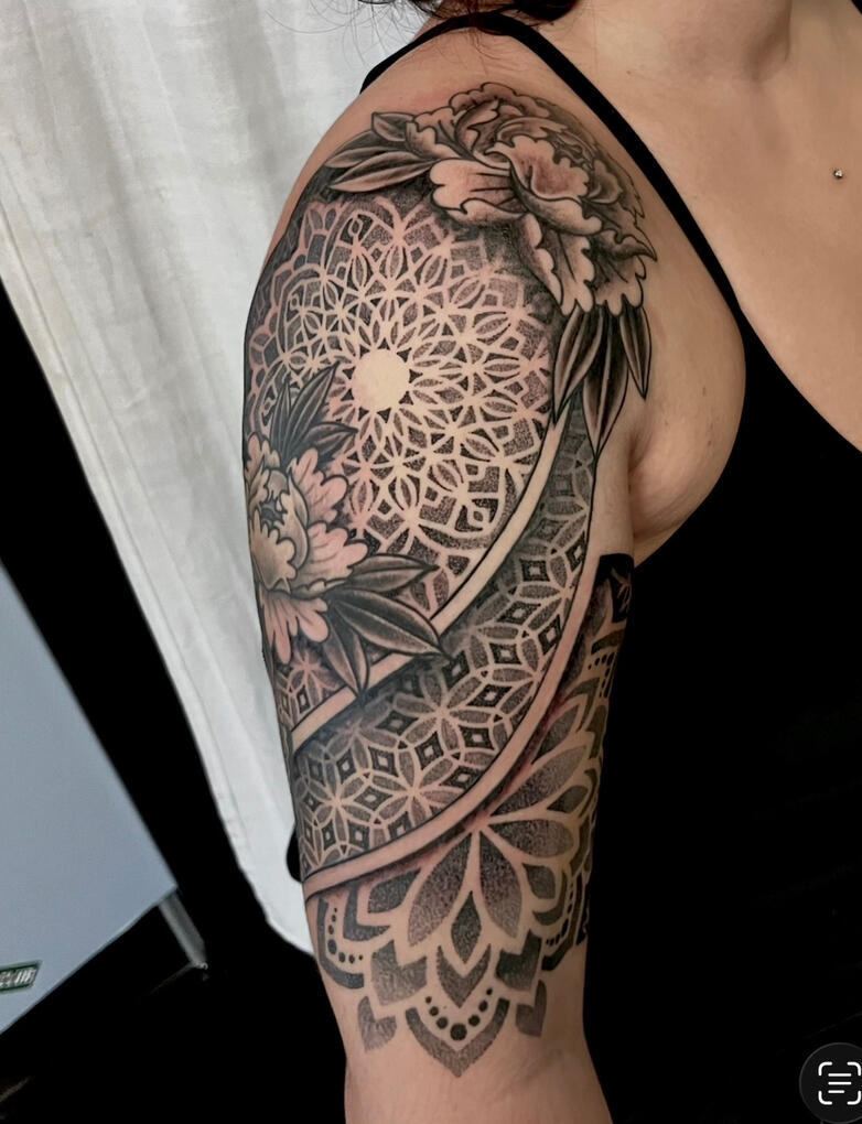Tatuaggio ispirato dalle culture polinesiane Tatuaggio ispirato dalle culture polinesiane